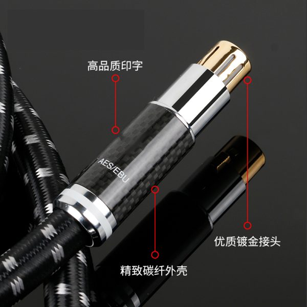 原装进口HIFI高端发烧级AES数码XLR平衡线 - 图片 2